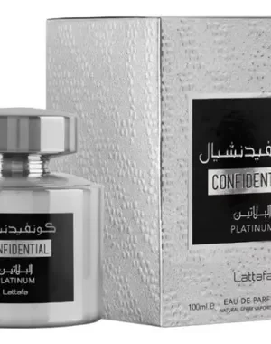LATTAFA CONFIDENTIAL PLATINUM EDP 100ML UNISEX