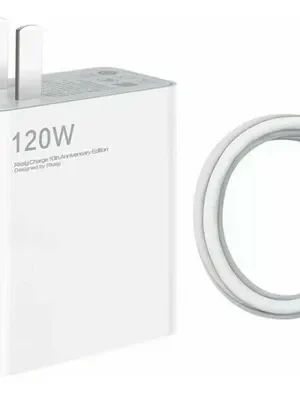XIAOMI CARGADOR COMPLETO 120 W + TIPO C